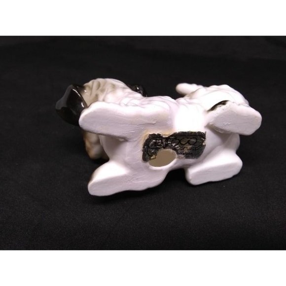 Vintage Enesco cute playful terrier glazed figurine 3" - Picture 5 of 12